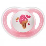 Mini Light Pacifier Girl - Ice Cream (0+ Months) Small