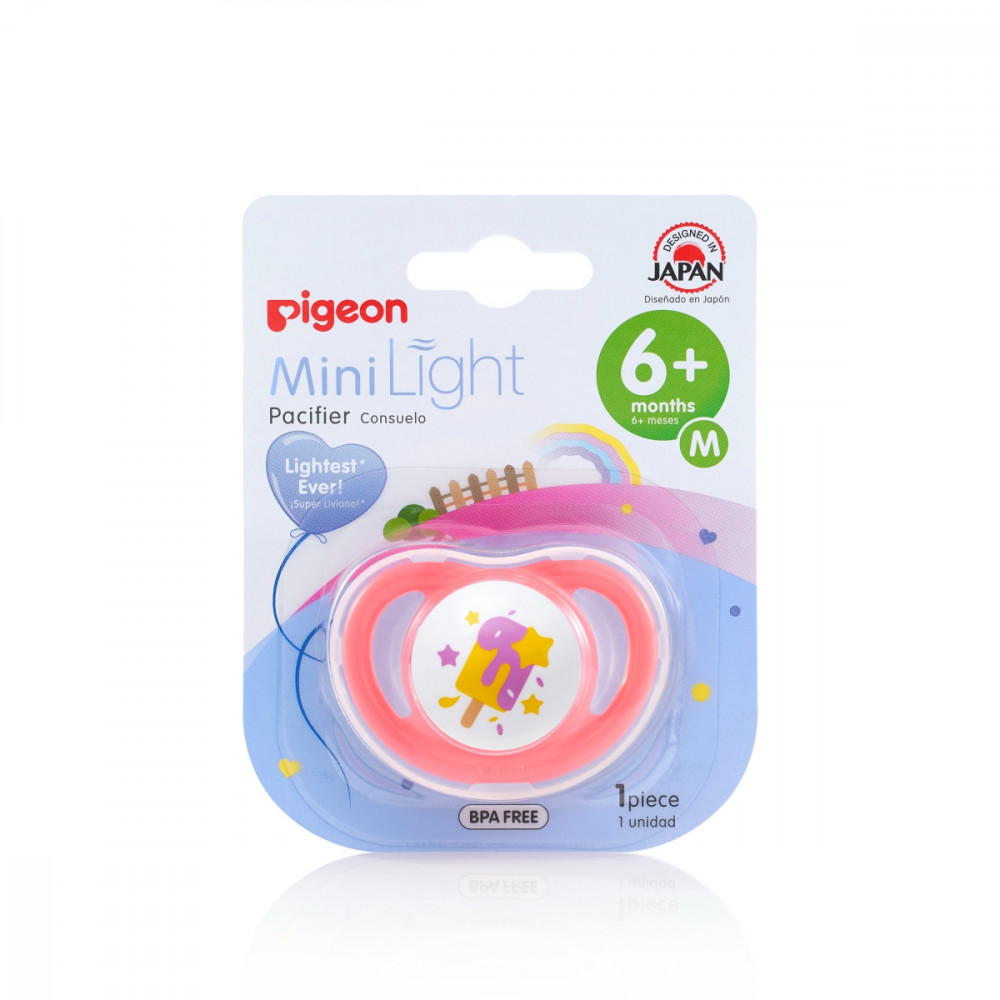 Mini Light Pacifier Girl - Ice Cream (6+ Months) Medium