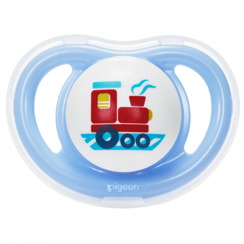 MiniLight Pacifier Boy - Train (S) 0+ Months