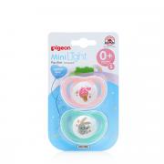 MiniLight Pacifier 2 Piece Girl (S) 0+ Months