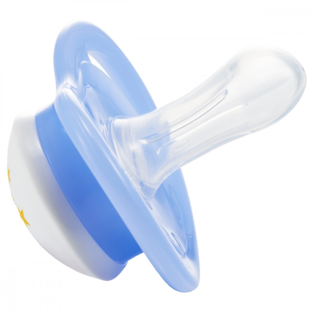 MiniLight Pacifier 2 Piece Boy (M) 6+ Months