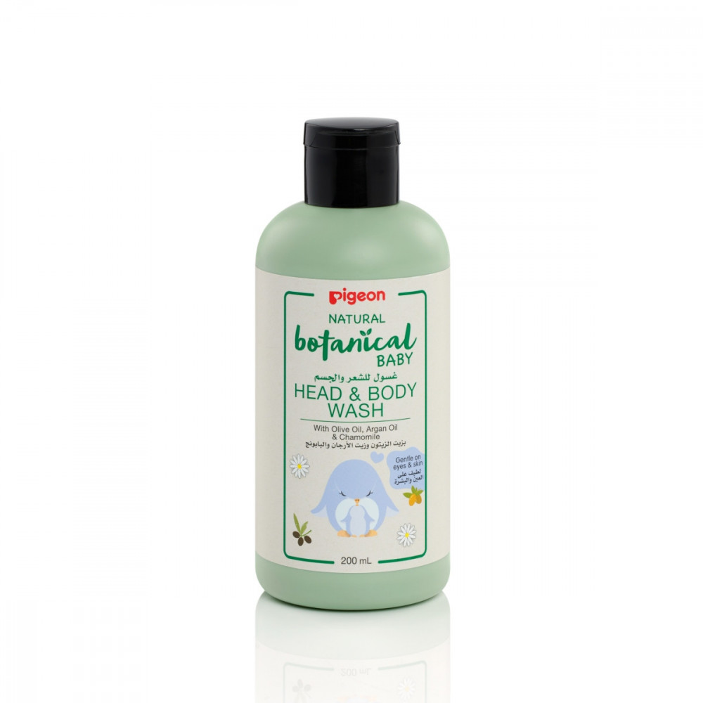 Natural Botanical Head & Body Wash 200ml