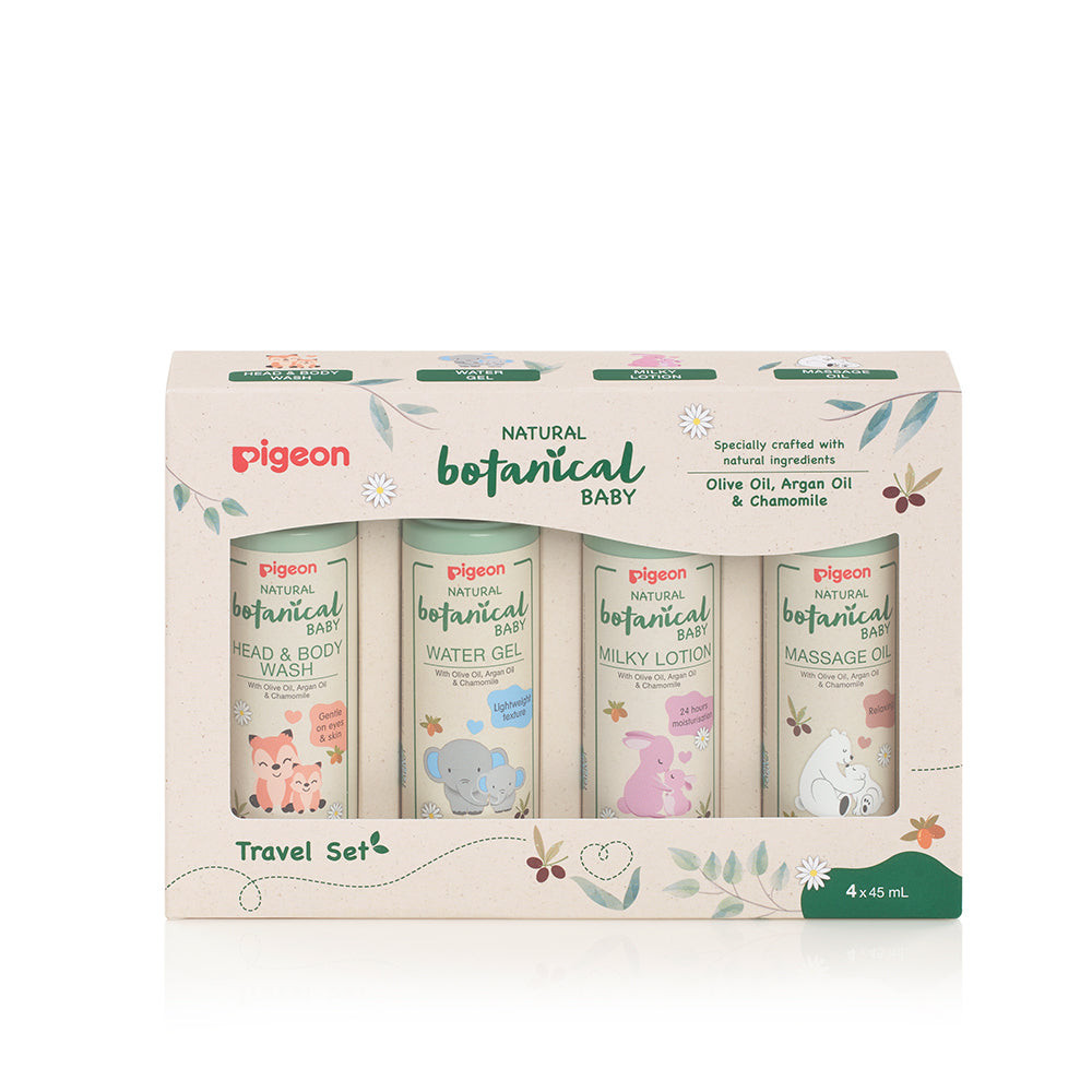 Natural Botanical Travel Set (45ml Each)