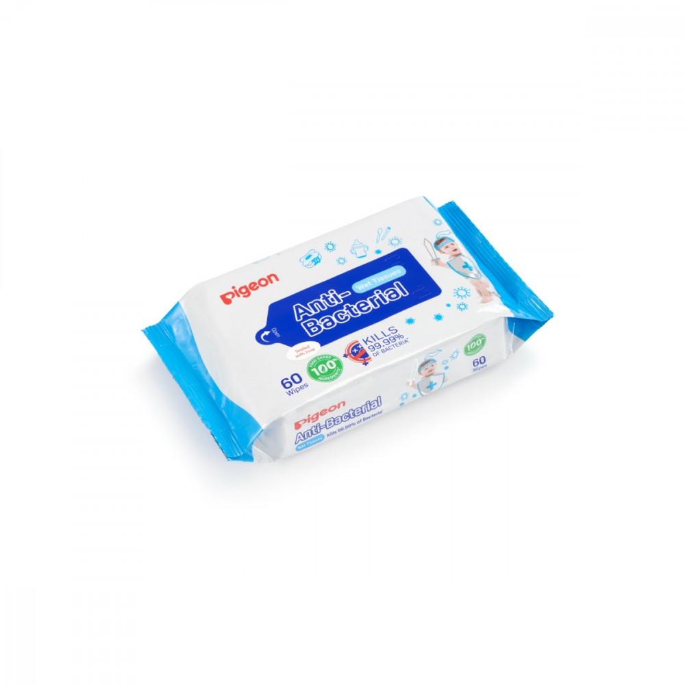 Anti-Bacterial Wipes 60 Pack