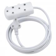 3M Light Duty SBS Extension Lead - White