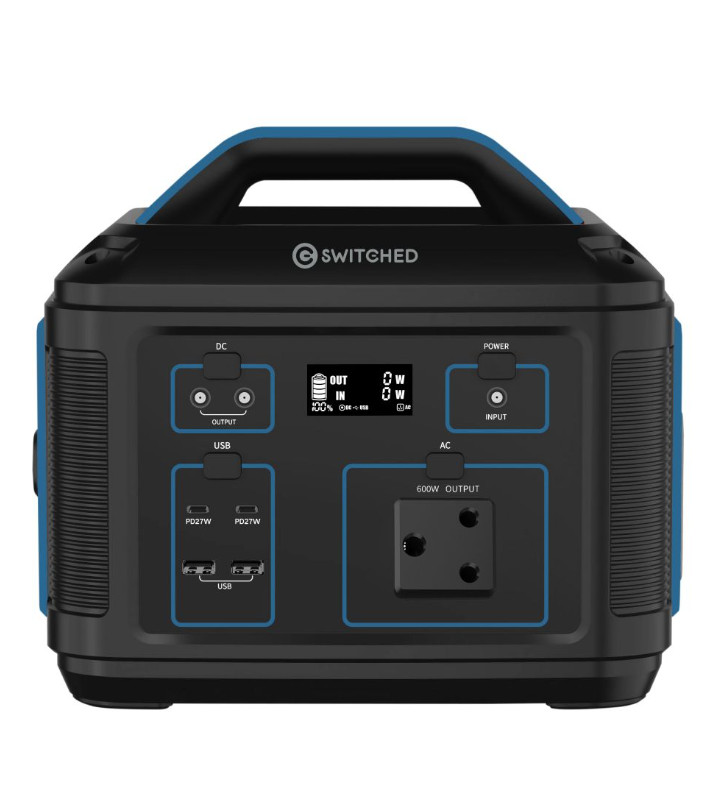 600W Professional Portable Power Station (555Wh)