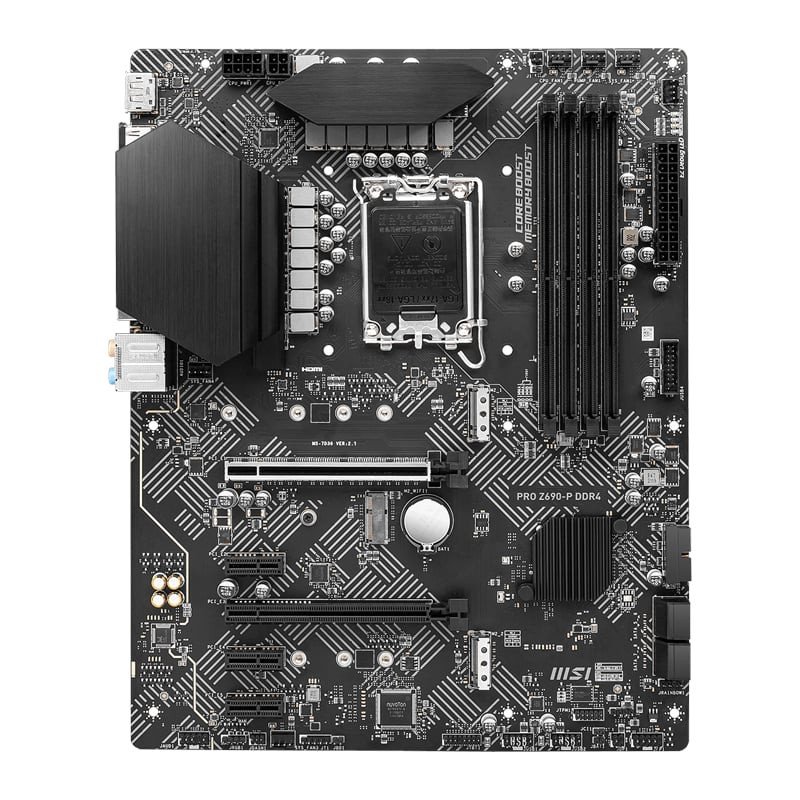 PRO Z690-P-DDR4 LGA1700 ATX Gaming Motherboard