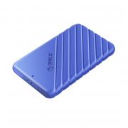 2.5 inch USB3.0 Micro-B to USB-A Hard Drive Enclosure - Blue