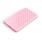 2.5 inch USB3.1 Gen1 Type-C to USB-A Hard Drive Enclosure - Pink