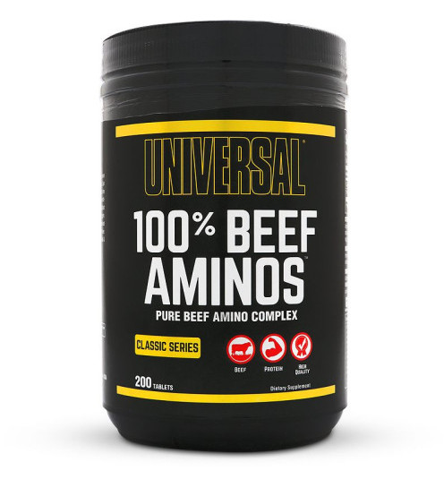 100% Beef Aminos 200 Tablets