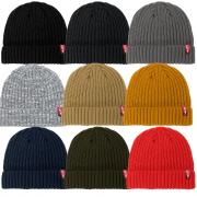 Atlantic Ribbed Knit Beanie - Various Colours