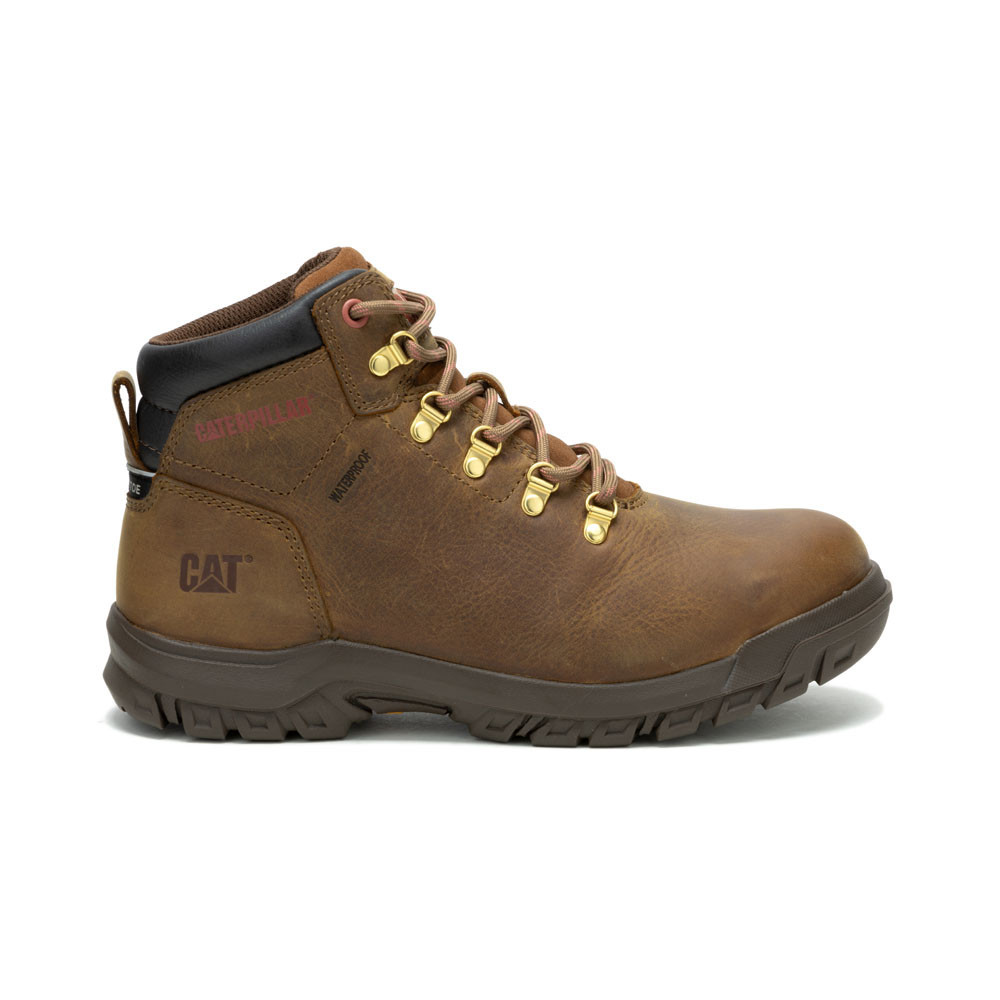 Mae Ladies Steel Toe Cap Safety Boot Tan