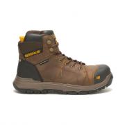 Crossrail Lace-Up Steel Toe Cap Safety Boot - Tan