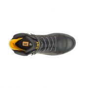 Crossrail Lace-Up Steel Toe Cap Safety Boot - Black