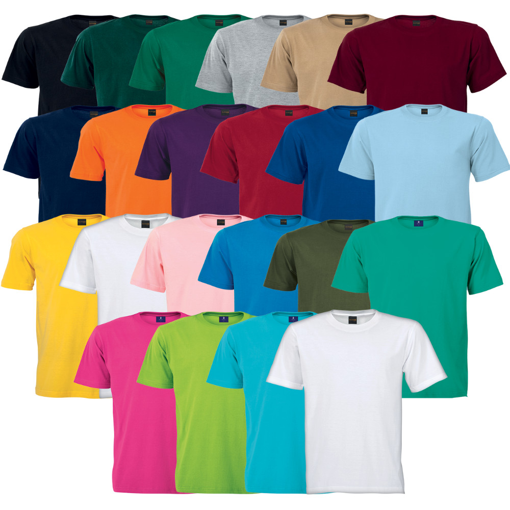 145g Mens Crew Neck T-Shirt - Various Colours