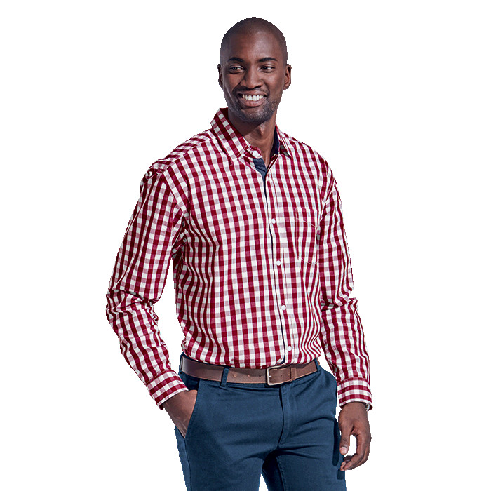 Mens Long Sleeve Cedar Lounge Shirt