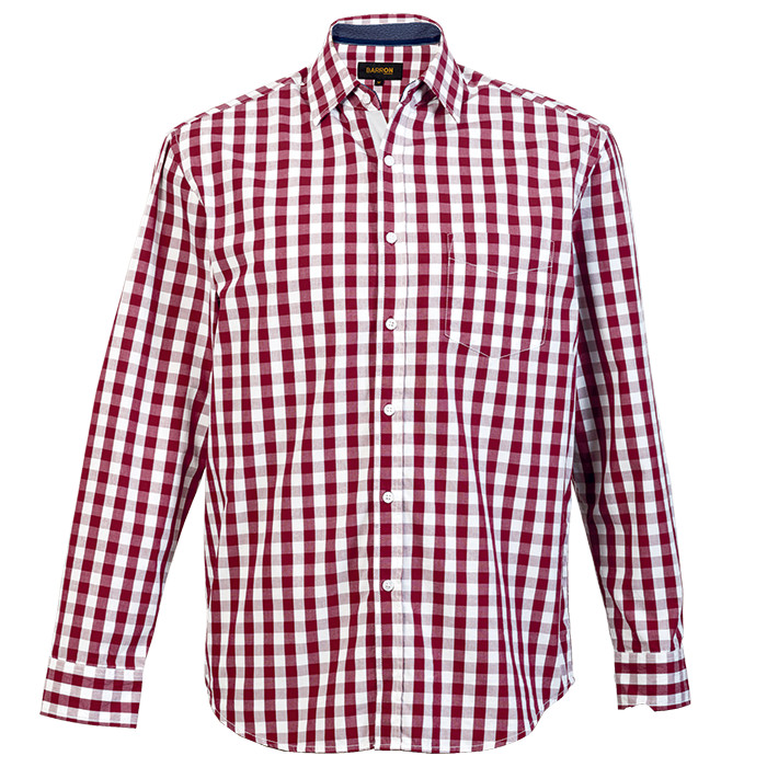 Mens Long Sleeve Cedar Lounge Shirt