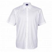 Mens Short Sleeve Prime Cotton Lounge Shirt