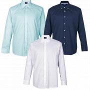 Mens Long Sleeve Prime Cotton Lounge Shirt