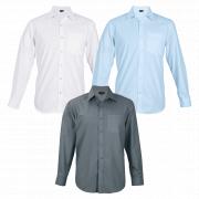 Mens Easy Care Long Sleeve Lounge Shirt