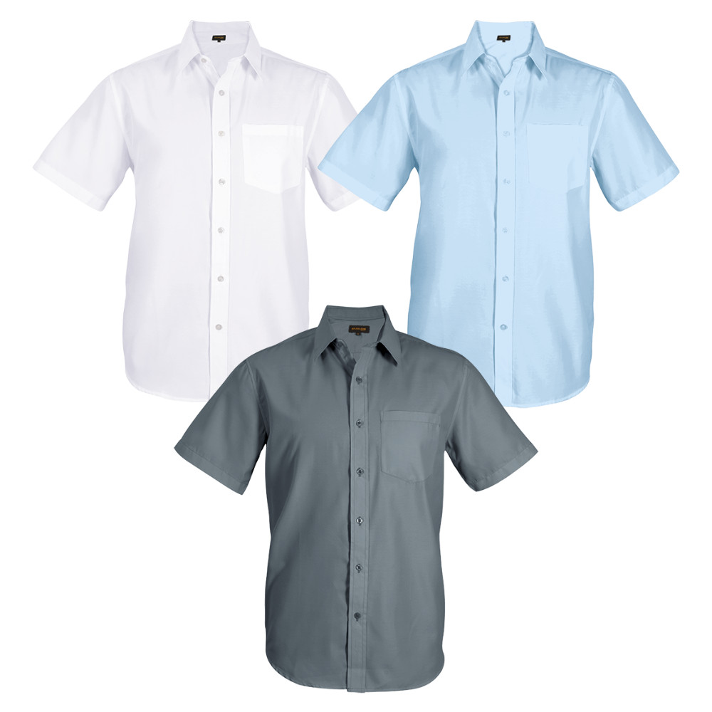 Mens Easy Care Short Sleeve Lounge Shirt