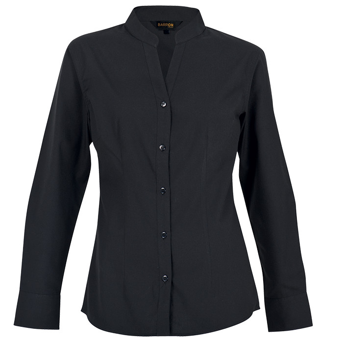 Ladies Barista Blouse Long Sleeve