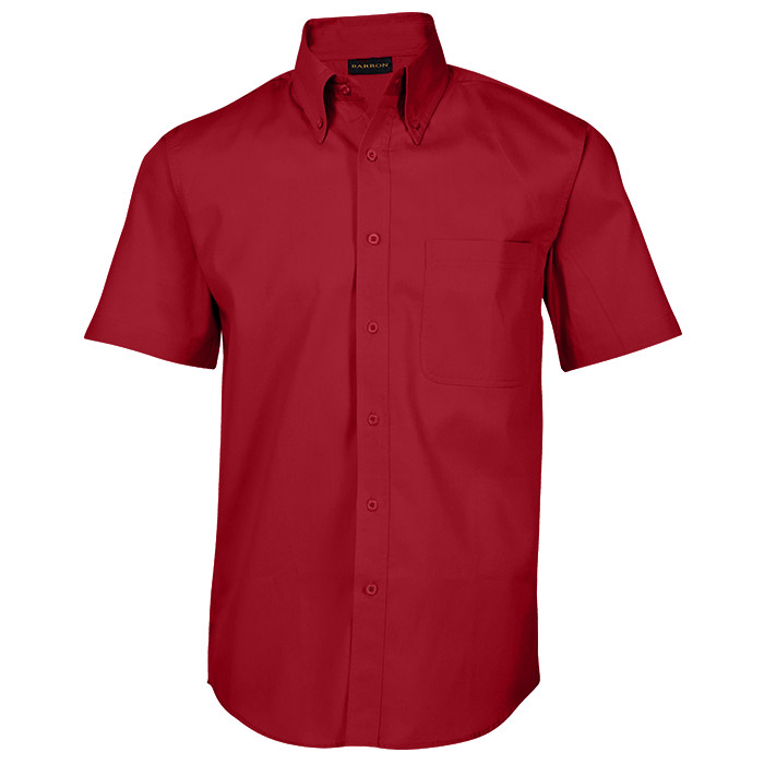 Brushed Cotton Twill Lounge Short Sleeve Mens