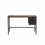 Rampart Office Desk with Two Drawers Powder Coated Steel