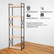 Scandinavian Book Shelf Tall