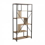 Vector Large Bookshelf with Steel Frame