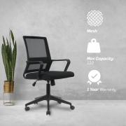 Marine Mid Back Office Chair with Lumbar Support