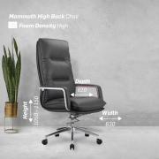 Premium Mammoth High Back Office Chair Thick Foam