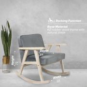 Leno Waterproof Rocking Chair