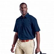 Mens Basic Poly Cotton Lounge Short Sleeve