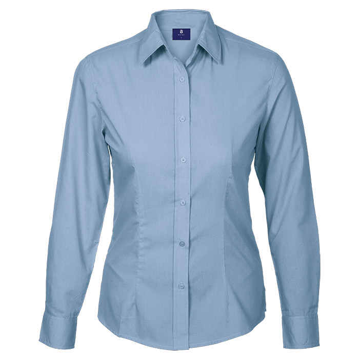 Ladies Basic Poly Cotton Blouse