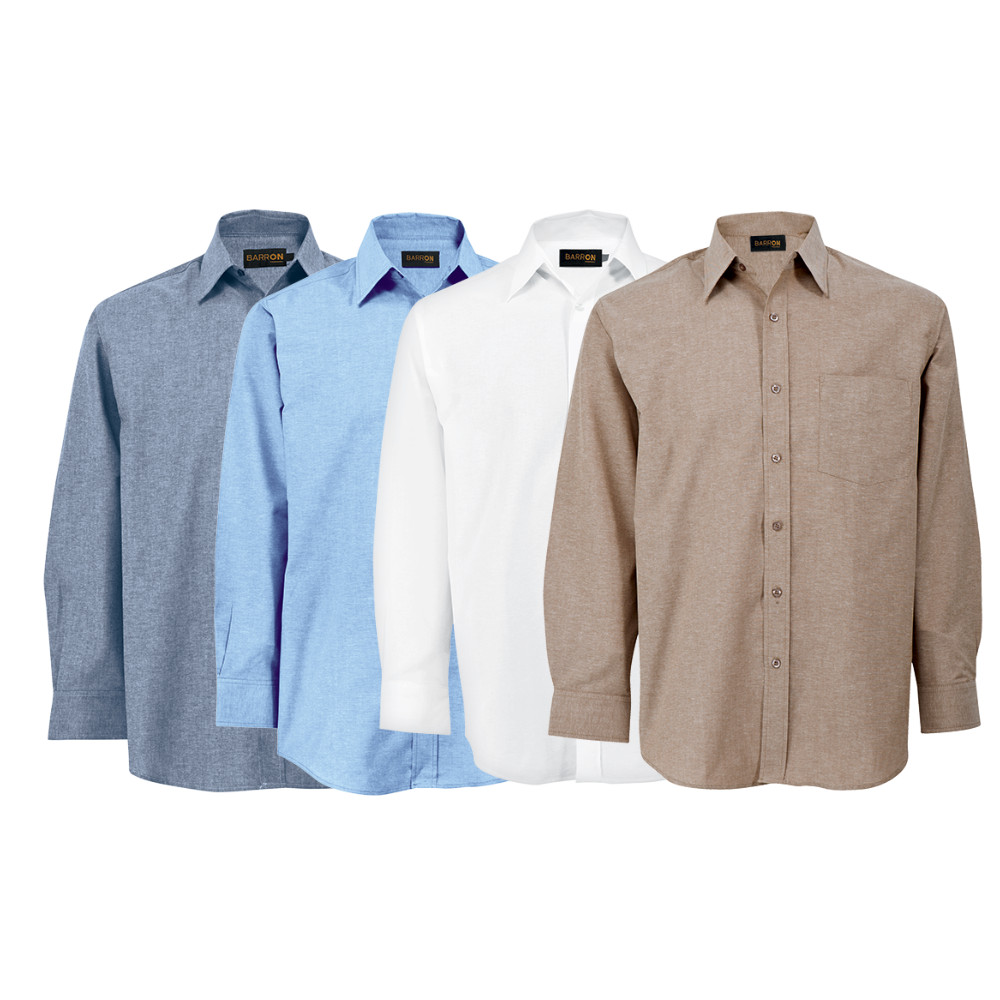 Mens Oxford Lounge Long Sleeve