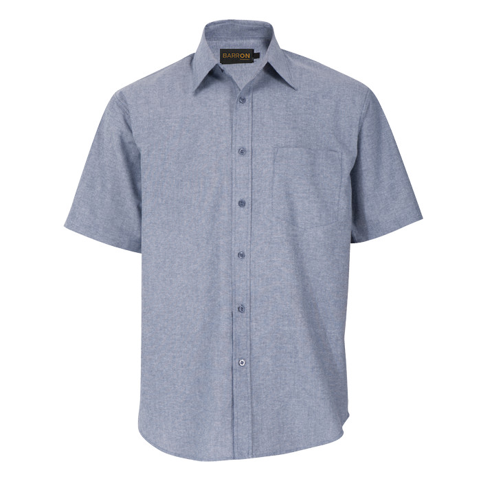 Mens Oxford Lounge Short Sleeve