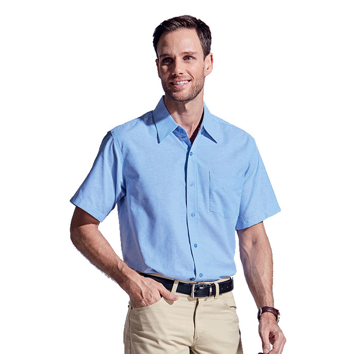 Mens Oxford Lounge Short Sleeve