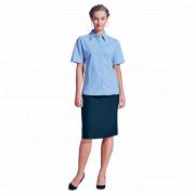 Ladies Oxford Lounge Short Sleeve