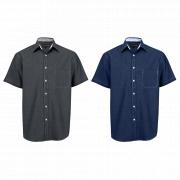 Mens Onyx Lounge Shirt Short Sleeve