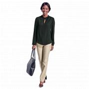 Ladies Jasmine Blouse Long Sleeve