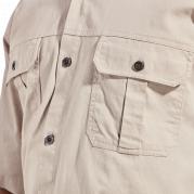 Mens Plain Bush Shirt