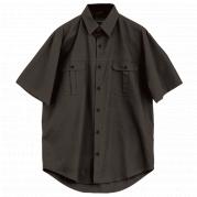 Mens Plain Bush Shirt