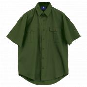 Mens Plain Bush Shirt