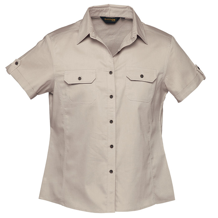 Ladies Plain Bush Shirt