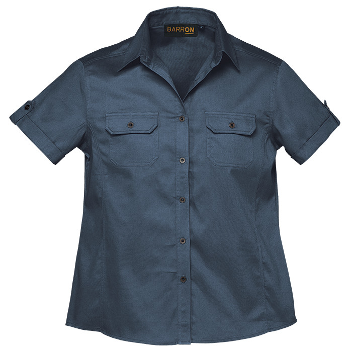 Ladies Plain Bush Shirt