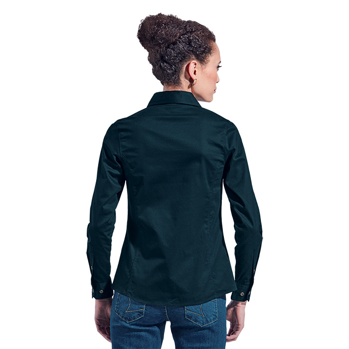 Ladies Bush Shirt Long Sleeve