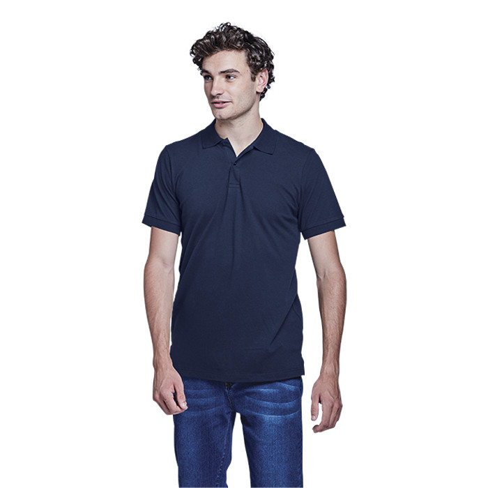 180g Mens Stretch Pique Knit Golfer