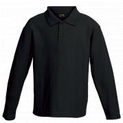 Kiddies 175g Pique Knit Long Sleeve Golfer