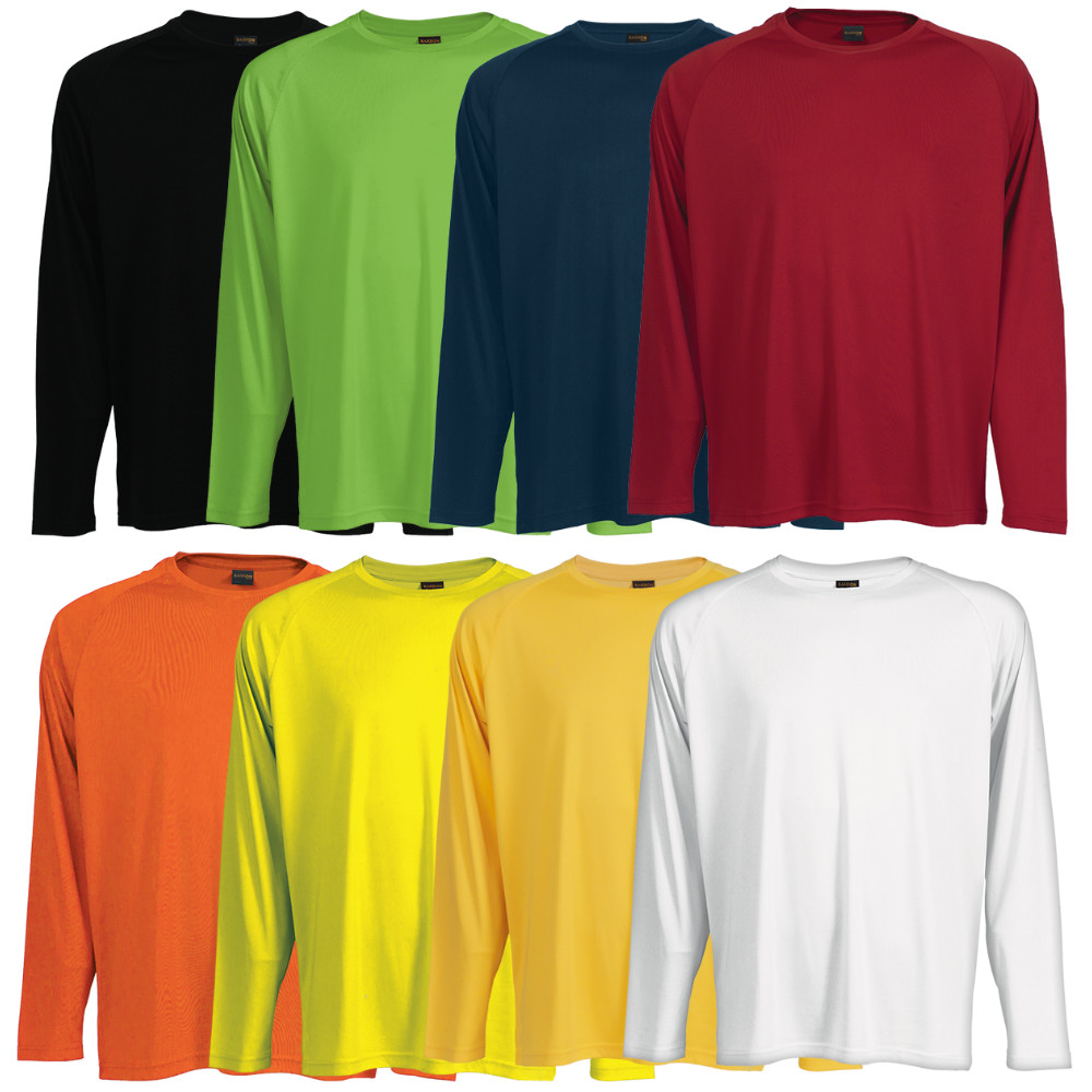 Mens 135g Long Sleeve Polyester T-Shirt